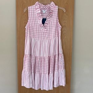 NWT - Crown & Ivy Gingham Dress, size small
